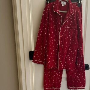 Petite plume Red Star Pattern Kids Pajama Set